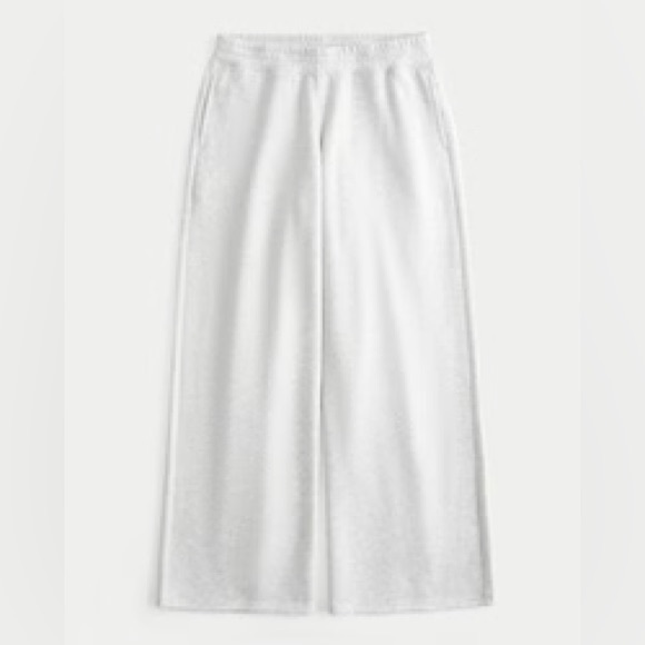 Hollister Baggy wide leg sweatpants Hearthered Gray XL long length - Picture 2 of 6